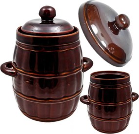 3.2L-ES Légmentesen Záródó Hordó Peremmel És Savanyító Fedéllel