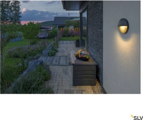 SLV 1007282 LID Modern Kültéri Fali Lámpa Antracit LED IP65
