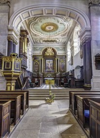 Poszter 20,5x28,4cm Mindenszentek templom, Assaf Frank