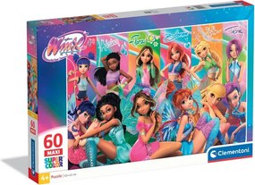 Winx Club Fairy Squad 60 db-os maxi puzzle Clementoni