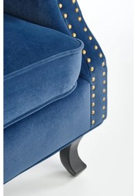 CLARUS fotel sötétkék