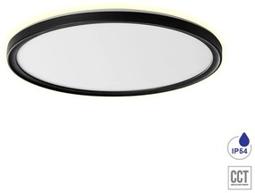 PREZENT 27312 CORDIA II. Kerek Mennyezeti Lámpa Fehér, Fekete LED IP20