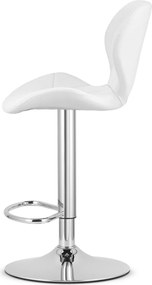 AKCIÓ Műbőr bárszék WEST, fehér II. osztály