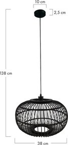Dijk BAMBOO 55715-074 Függőlámpa 1x40W/E27 IP20