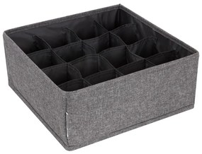 Drawer szürke fiókrendszerező 16 rekesszel - Bigso Box of Sweden