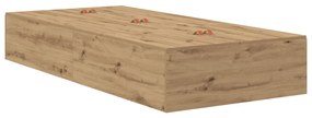 Tároló Ágykeret Artisan Oak 100x200 cm