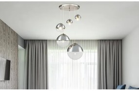 Globo 15851-5 - Csillár zsinóron VARUS 5xE27/60W/230V