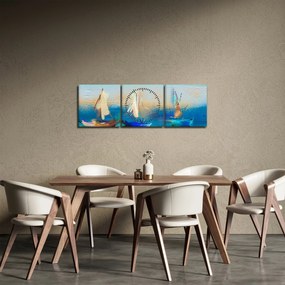 Kép - Tájképfestészet, festészet (órával) (90x30 cm)