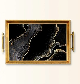 Üveg tálca, 38×24 cm – TPEA9872