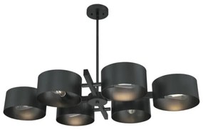 Westinghouse 63688 - Csillár rúdon ZARO 6xE27/60W/230V