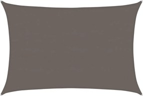 vidaXL antracitszürke HDPE napvitorla 160 g/m² 5 x 7 m