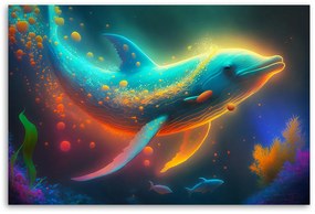 Gario Vászonkép Tengeri delfin Méret: 120 x 80 cm
