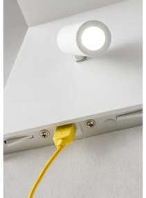 Redo 01-1499 - LED Fali spotlámpa AGOS LED/6W/230V + LED/3,2W USB fehér