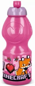 Minecraft Girls kulacs, sportpalack 400 ml