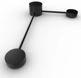 LED fali lámpa JOY 2xGX53/6W/230V fekete