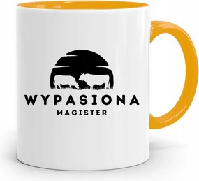 Mester Bögre Sárga Születésnapi Ajándék fényképes nyomtatással