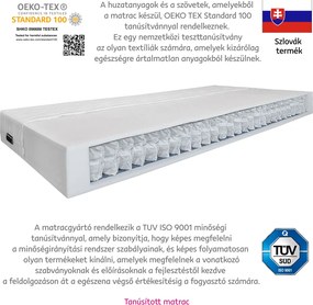 Matracok, 2 db-os szett, 18 cm, 80x200 cm, TASTI