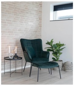 Glasgow zöld bársony fotel - House Nordic