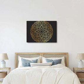 Az arany absztrakció képe (70x50 cm)