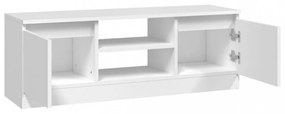 fehér TV-szekrény ajtóval 102 x 30 x 36 cm