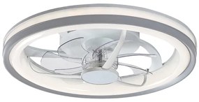 Rabalux 71335-LED Dimmelhető mennyezeti lámpa ventilátorral FANRICIUS 40W/230V 3000/4000/6000K + távirányító