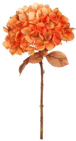 Hortenzia művirág, narancssárga, 17 x 34 cm