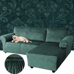 Sarokgarnitúra Huzat Kanapé Velúr Oeko-tex Prémium Dísz Jobbos 2+2