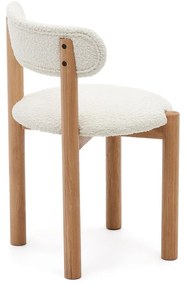 Fehér étkezőszék szett 2 db-os Nebai – Kave Home
