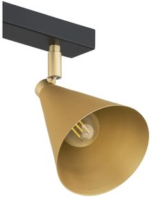 Argon 7149 - Spotlámpa LUCINDA 2xE14/7W/230V arany