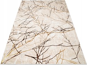 Gold Szőnyeg 200x300 Shrnik Stílusos Modern Fényes Prémium w16