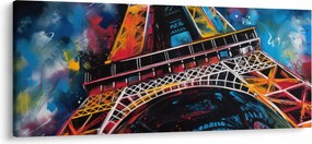 Kép - Az Eiffel-torony festménye II. (120x50 cm)