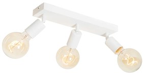 Modern fehér spotlámpa téglalap alakú 3-lámpás - Facil