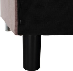 Kihúzható kanapé, rózsaszín, ALADA