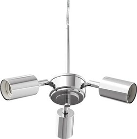 RENDL TRIX függesztő készlet króm 230V LED E27 3x15W