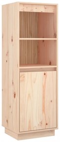 tömör fenyőfa magasszekrény 37 x 34 x 110 cm
