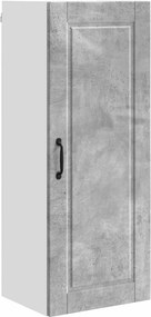 vidaXL Konyhaszekrény polcokkal Beton Szürke 40 x 31 x 100 cm Faanyag