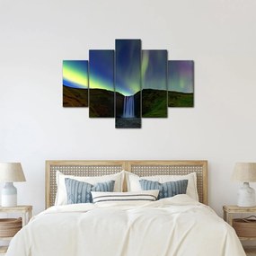 Kép - Aurora Borealis Izlandon (150x105 cm)