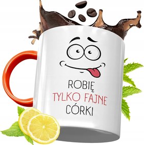 Narancssárga Bögre Apák Napjára Ajándék fényképes nyomtatással