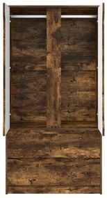 Fürdőszoba Székény Füstölt tölgy 79,5 x 49 x 156 cm Faanyag