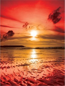 Fotótapéta naplemente tenger fotótapéta 184 x