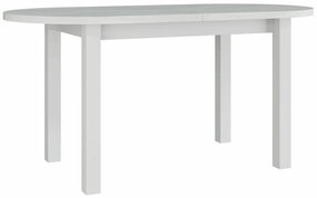 Asztal Victorville 121Fehér, 76x80x160cm, Hosszabbíthatóság, Laminált forgácslap, Fa, Részben összeszerelt