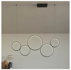 Redo 01-3384 - LED Dimmelhető csillár zsinóron ATHENA LED/40W/230V CRI98 fekete