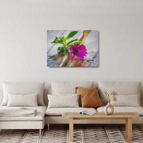 Vágott virágok képe (üvegen) (70x50 cm)