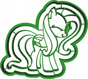 Süteményforma My Little Pony Fluttershy 1
