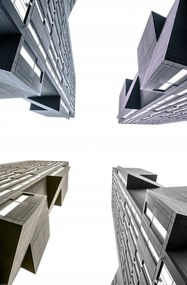 Poszter 53x81cm Régi adótorony, Assaf Frank