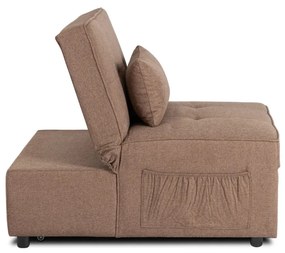 Ágyazható Fotel Barna Színben. IBERIS 80 cm