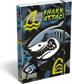 Füzetbox, A4, LIZZYSULI, Shark Attack (TICLFBSAA4)
