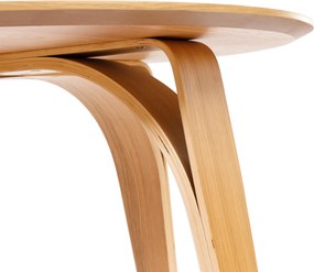 MAZZONI EXPORT BOLZANO 1200 Natúr Tölgy - KEREK FA ASZTAL KONYHÁBA ÉTKEZŐBE NAPPALIBA MODERN CLASSIC