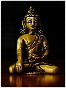 Poszterek 100x135 Arany Buddha Arany