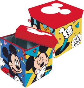 Disney Mickey Let's Move játéktároló 30×30×30 cm